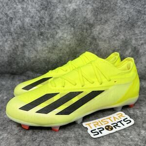 Adidas X Crazyfast Pro FG Soccer Cleats Mens Sz 7 Womens Sz 8 Solar Yellow Black